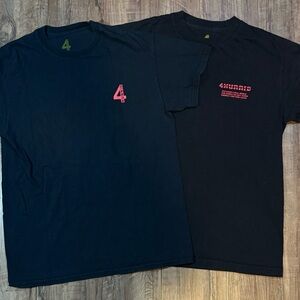 Men's Black T-Shirt Set